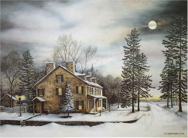 Evening at Edgmont - Nicholas Santoleri, Realism Artist